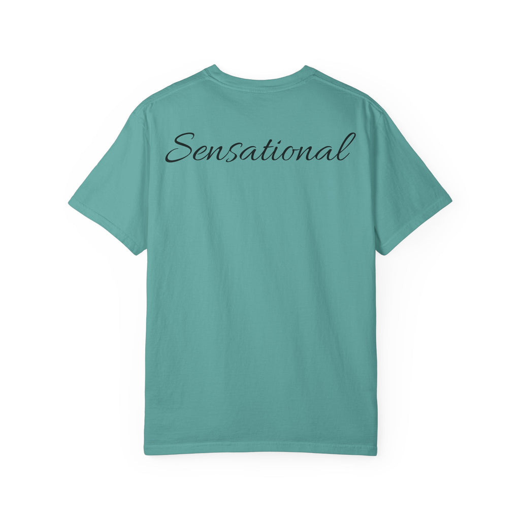 Sensational Script Tee — "Sensational" Back-Print Casual T-Shirt