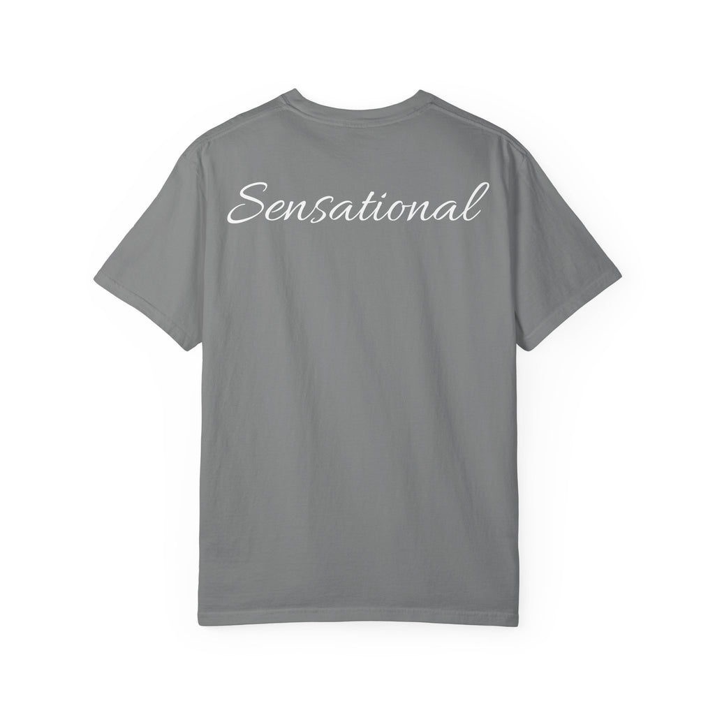 Sensational Script Tee — "Sensational" Back-Print Casual T-Shirt
