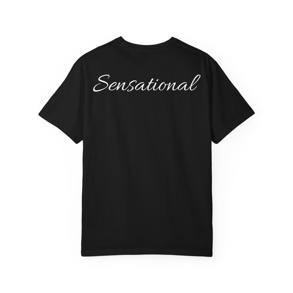 Sensational Script Tee — "Sensational" Back-Print Casual T-Shirt