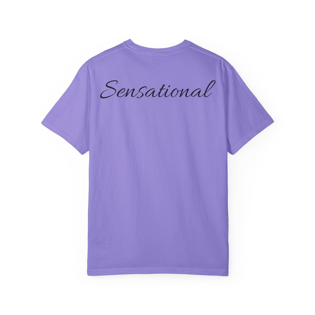 Sensational Script Tee — "Sensational" Back-Print Casual T-Shirt