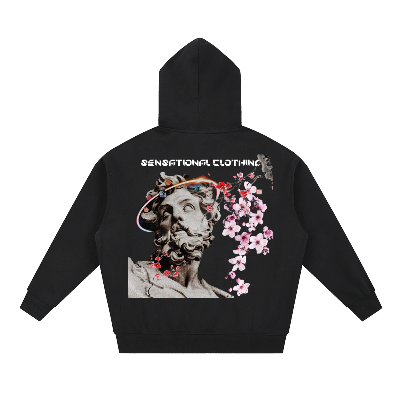 Essential Oversized Fleece Boxy Hoodie