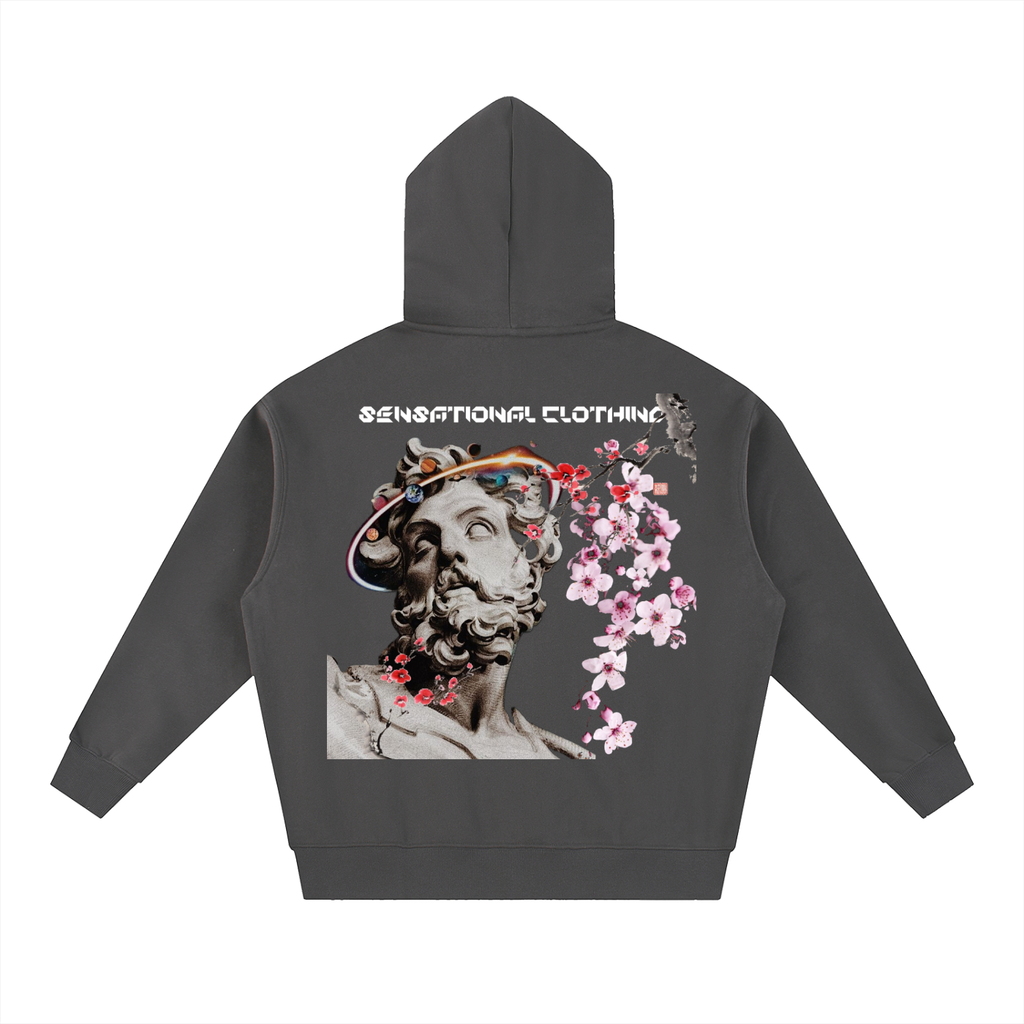 Essential Oversized Fleece Boxy Hoodie