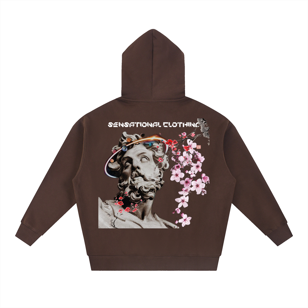 Essential Oversized Fleece Boxy Hoodie