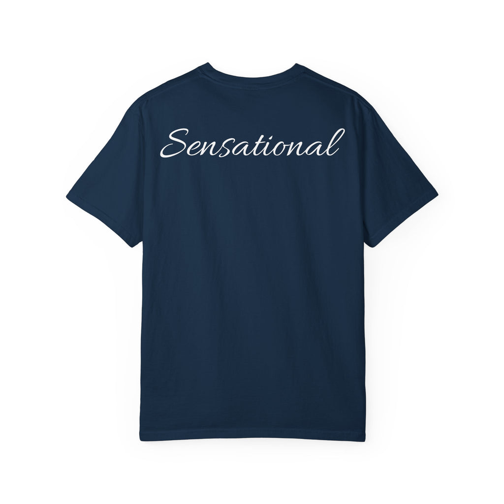 Sensational Script Tee — "Sensational" Back-Print Casual T-Shirt