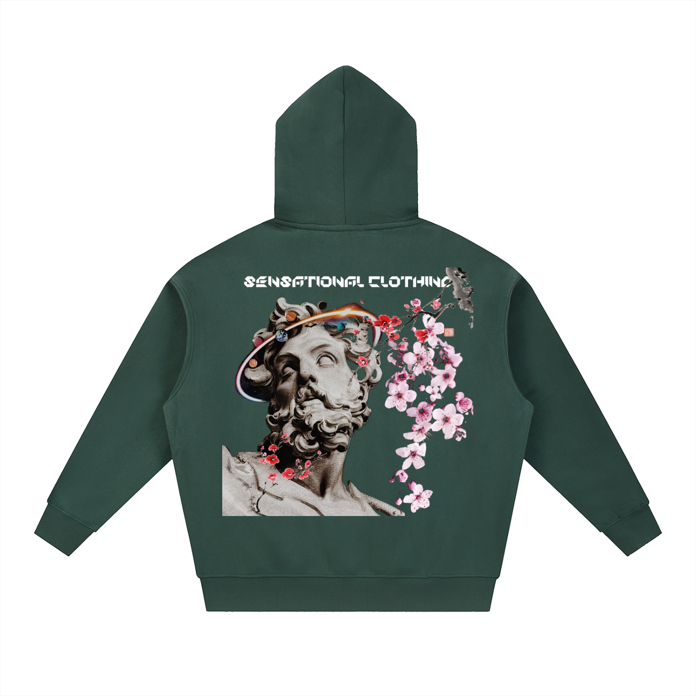 Essential Oversized Fleece Boxy Hoodie